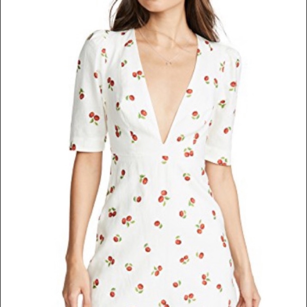 FARM RIo Pitanga cherry print mini dress